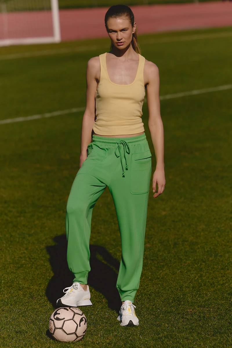 Daily Practice Cotton Knit Tank
