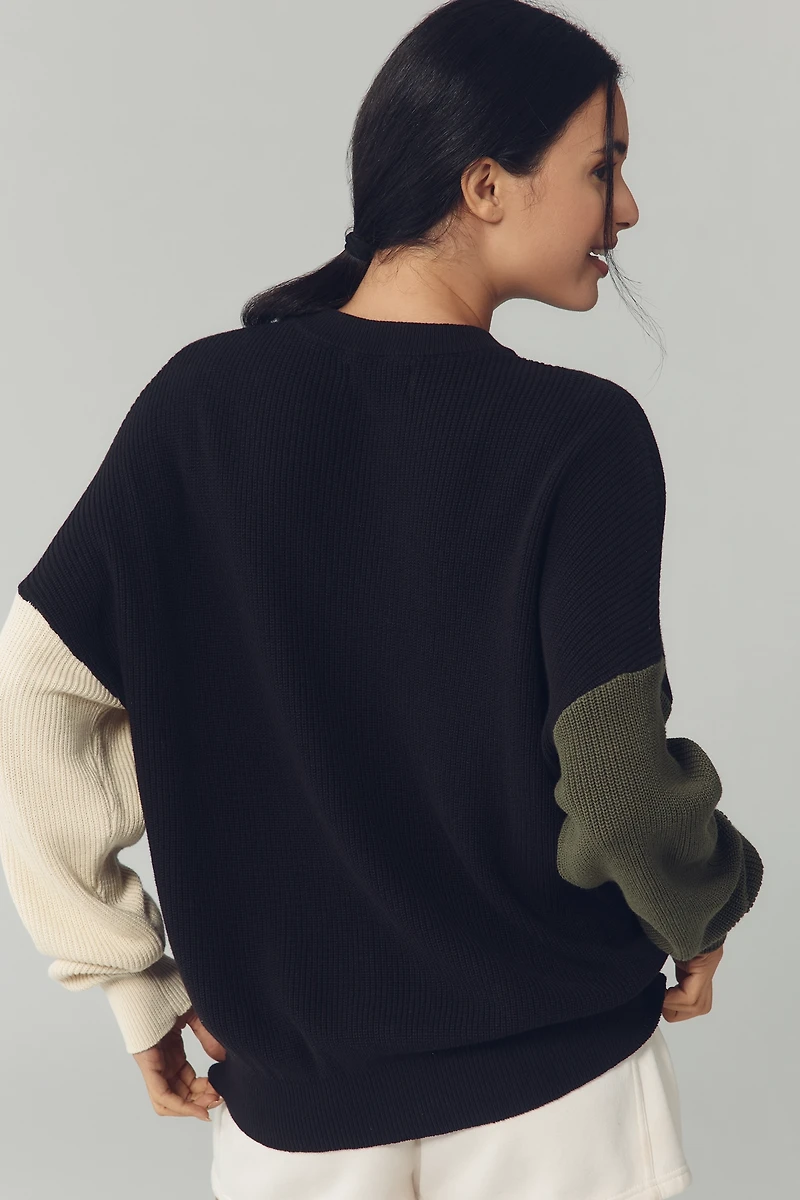 Spiritual Gangster Lyric Crew-Neck Sweater
