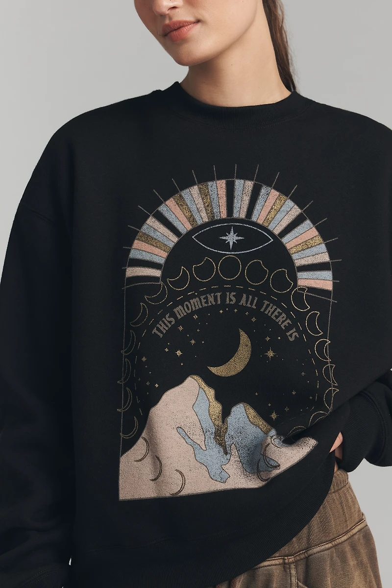Spiritual Gangster Sublime Crew-Neck Graphic Sweatshirt
