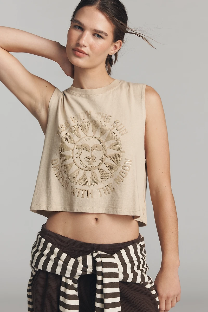 Spiritual Gangster Spirit Crop Tank Top