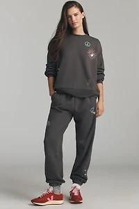 Spiritual Gangster Good Vibes Roam Crew-Neck Sweatshirt