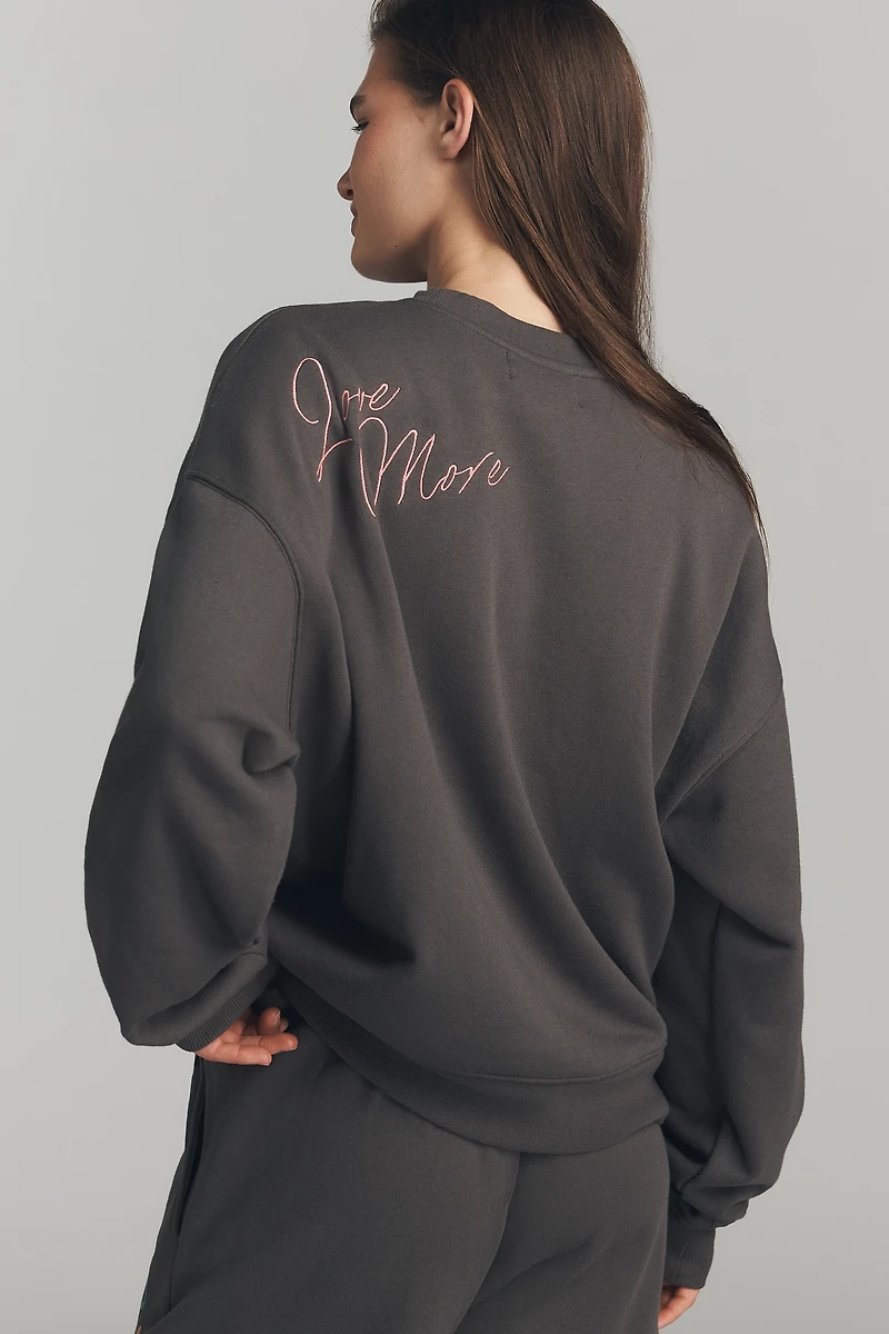 Spiritual Gangster Good Vibes Roam Crew-Neck Sweatshirt