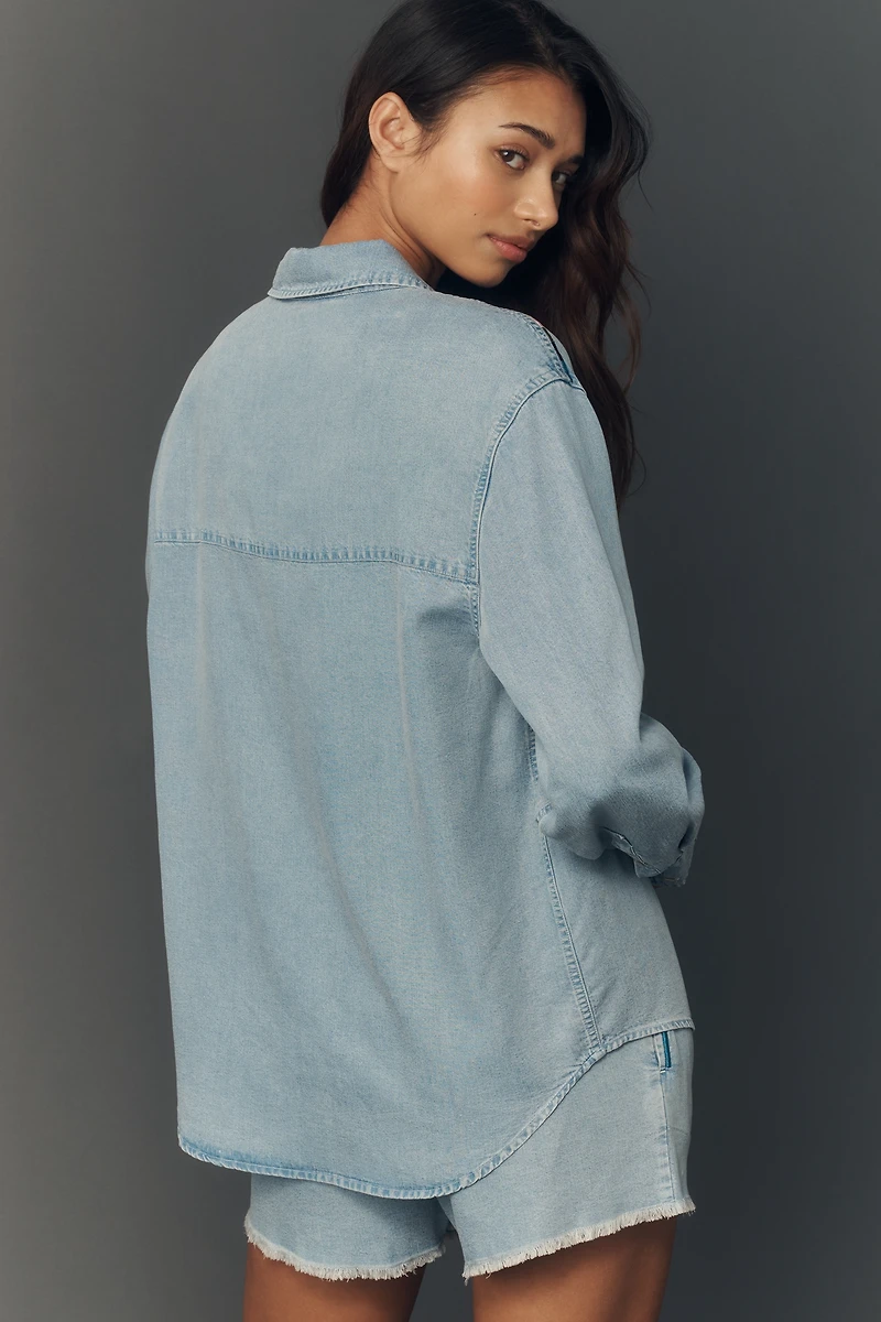 Spiritual Gangster Solstice Chambray Buttondown Shirt