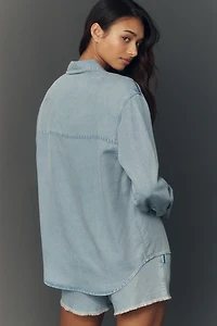 Spiritual Gangster Solstice Chambray Buttondown Shirt