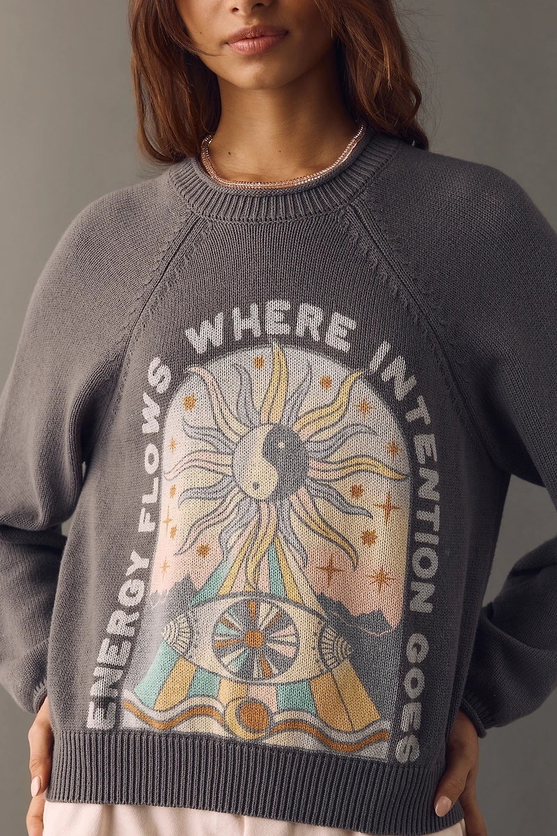 Energy Flow Graphic Sweater