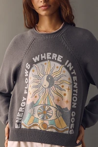 Energy Flow Graphic Sweater