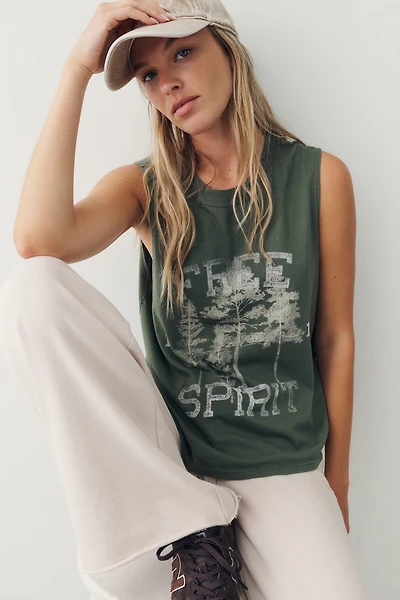 Spiritual Gangster Free Spirit Vibe Tank