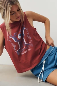Spiritual Gangster Open Your Mind 100% Cotton Tank