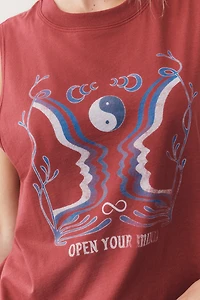Spiritual Gangster Open Your Mind 100% Cotton Tank