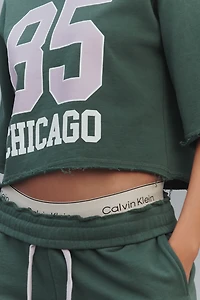 By Anthropologie Jersey Crop Top