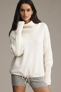 Varley Hannah Cowl Turtleneck Sweater