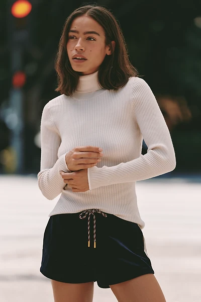 Varley Ravena Roll-Neck Fitted Top