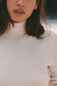 Varley Ravena Roll-Neck Fitted Top