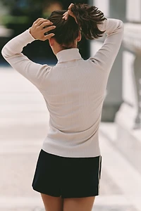Varley Ravena Roll-Neck Fitted Top