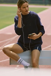 Varley Grady Bouclé Knit Sweater