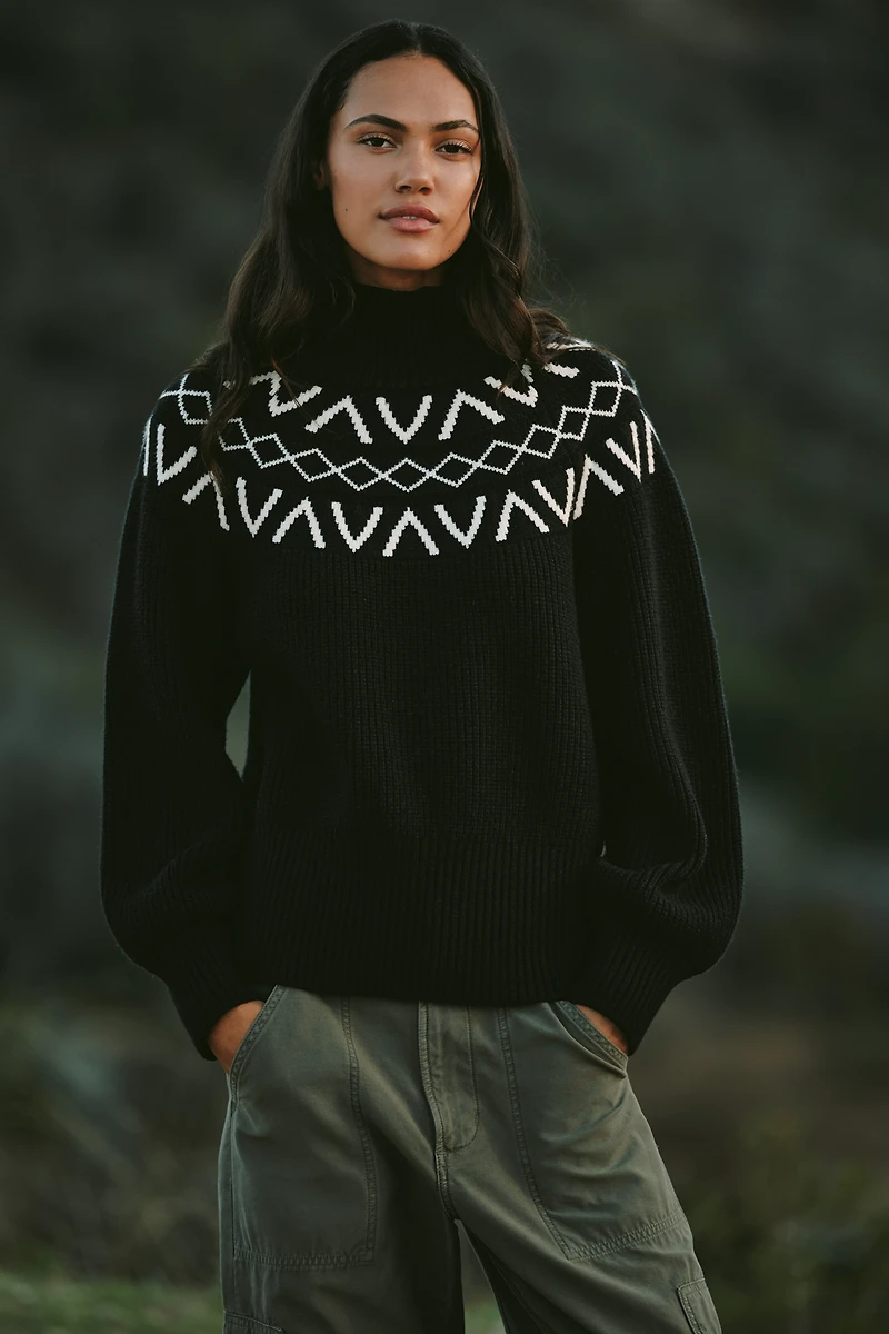 Varley Marcie Fairisle Sweater