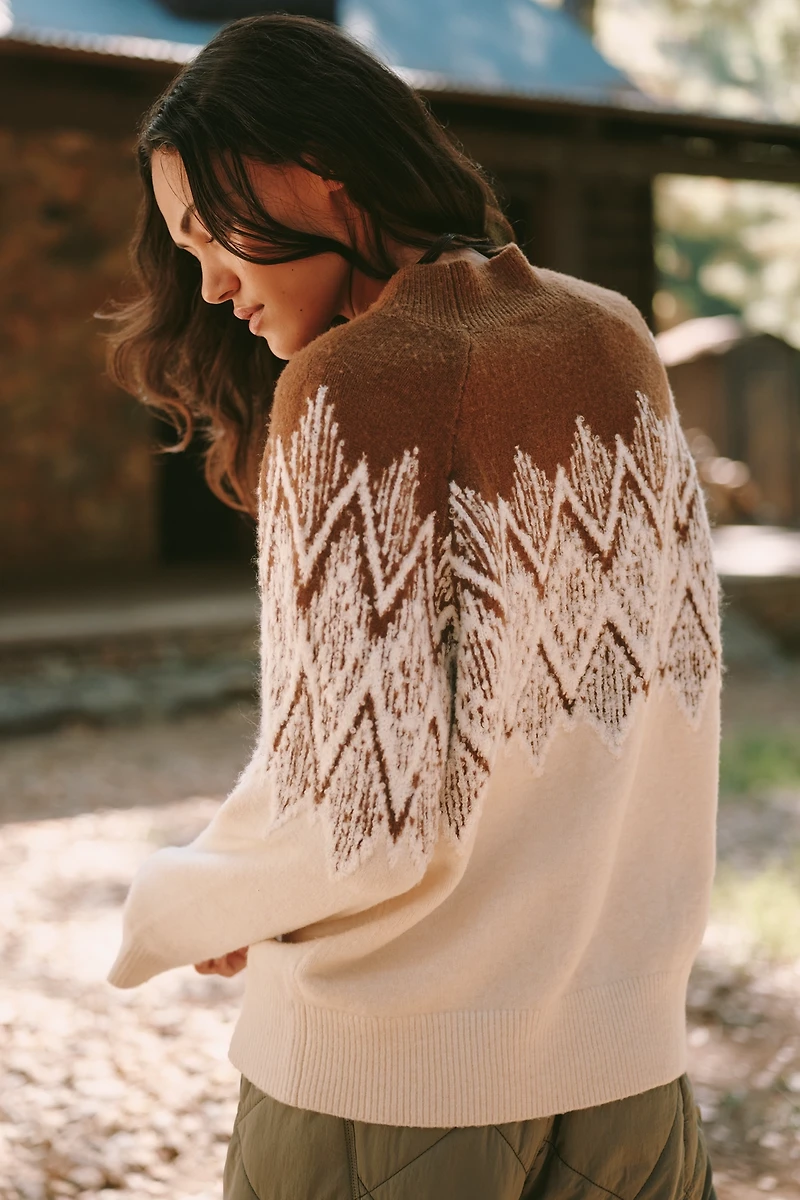 Varley Siren Jacquard Sweater