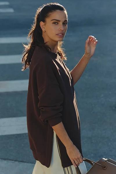 Varley Mae Boyfriend Pullover