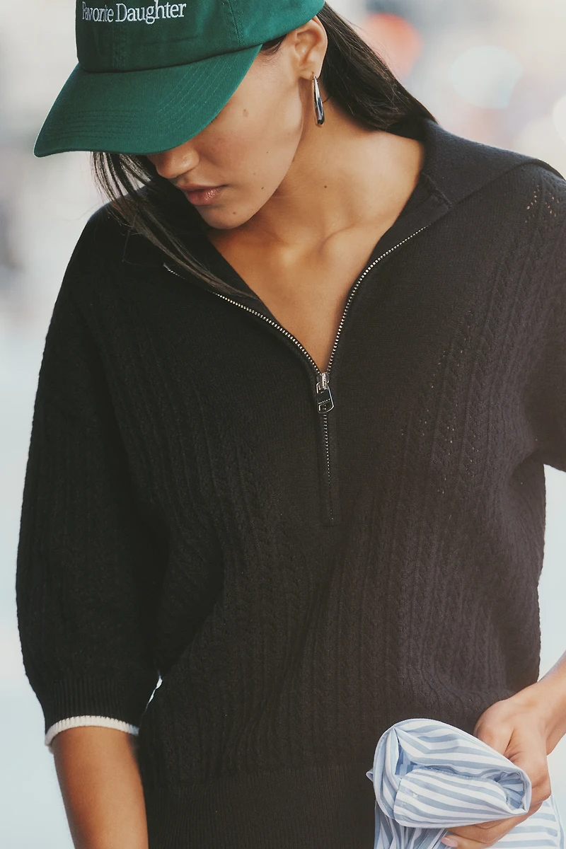 Varley Arney Half-Zip Pullover Top