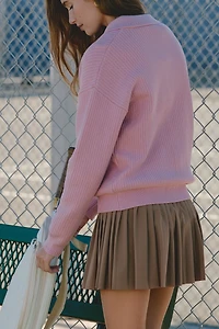 Varley Marlie Ribbed Polo Shirt