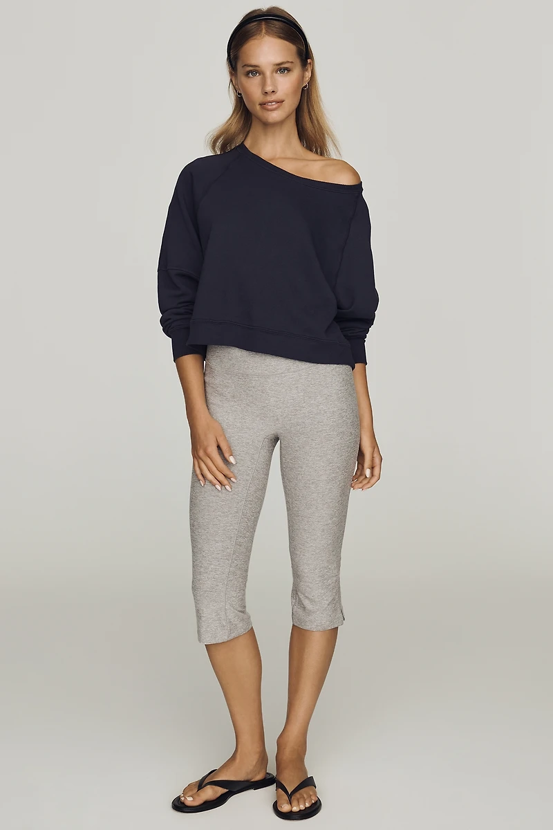 Daily Practice Open-Back Pullover