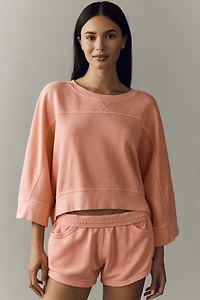 Daily Practice 100% Cotton Curved Oversized Top