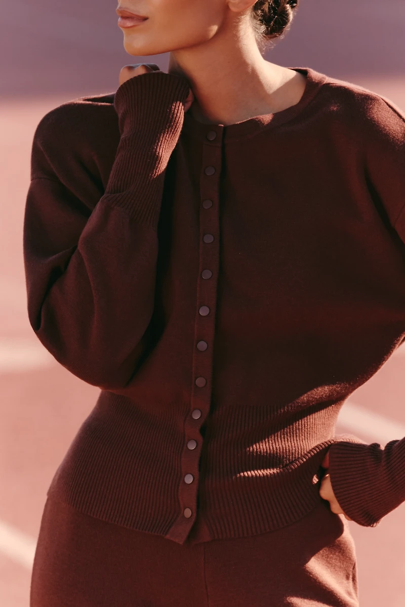 Daily Practice Shuffle Step Cardigan Sweater