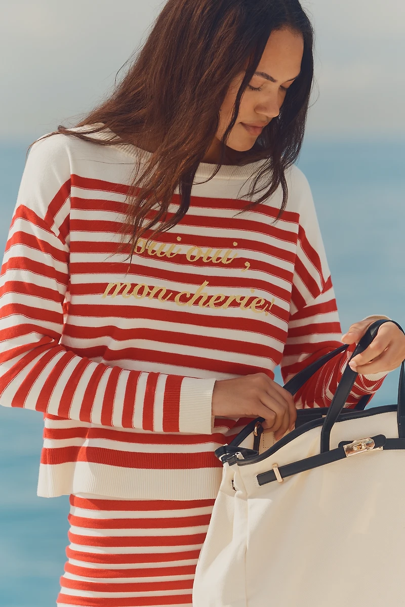 Daily Practice Cherie Boat-Neck Long-Sleeve Top