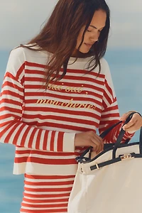 Daily Practice Cherie Boat-Neck Long-Sleeve Top