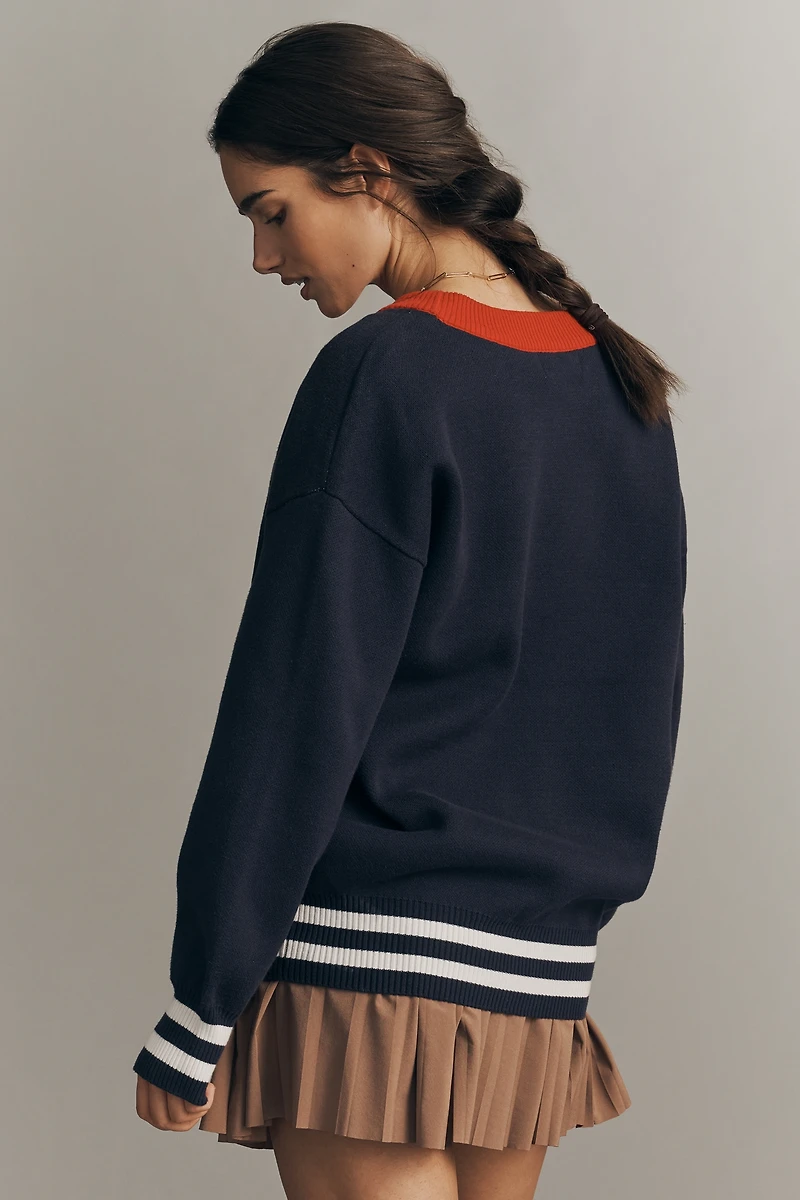 Daily Practice V-Neck Cotton Sweater