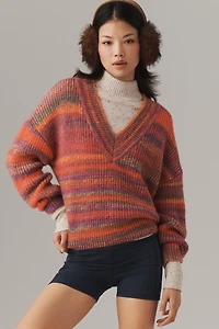 Electric & Rose V-Neck Sweater
