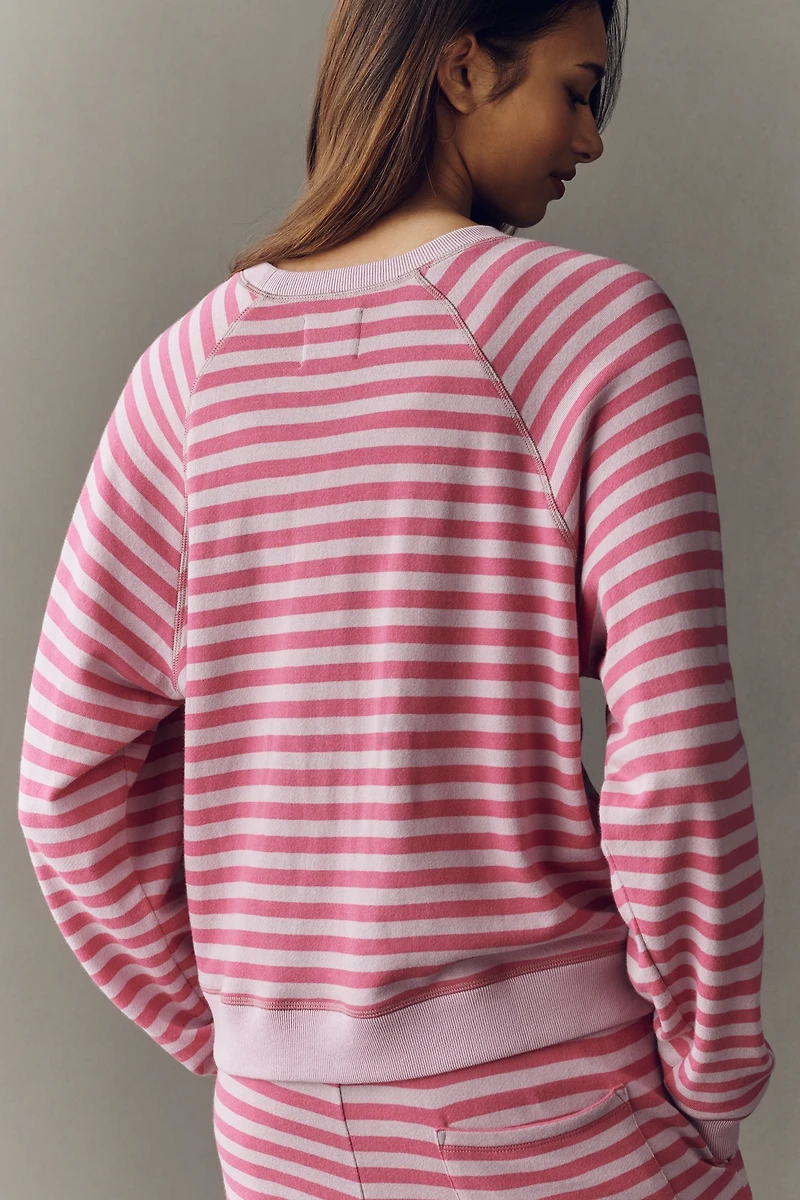 Electric & Rose Long-Sleeve Stripe Pullover