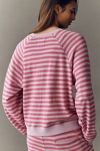 Electric & Rose Long-Sleeve Stripe Pullover