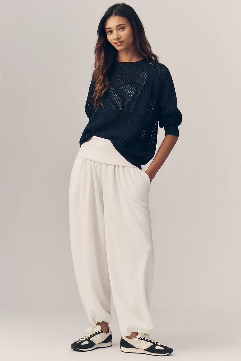Electric & Rose Long-Sleeve Cotton Pullover