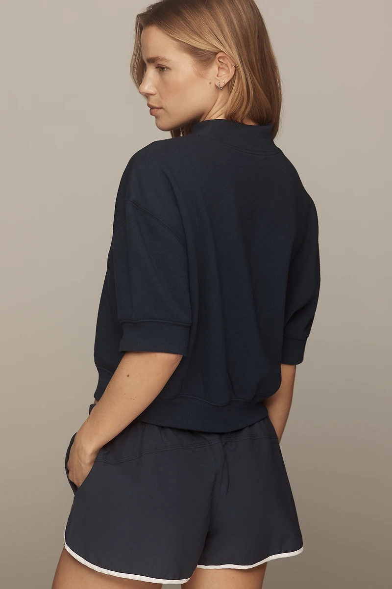 The Forecast Agency Short Sleeve Fleece Sweatshirt