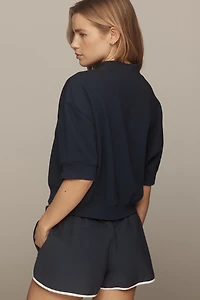 The Forecast Agency Short Sleeve Fleece Sweatshirt