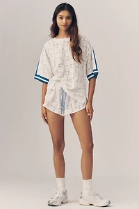 Daily Practice Sheer Lace Tee
