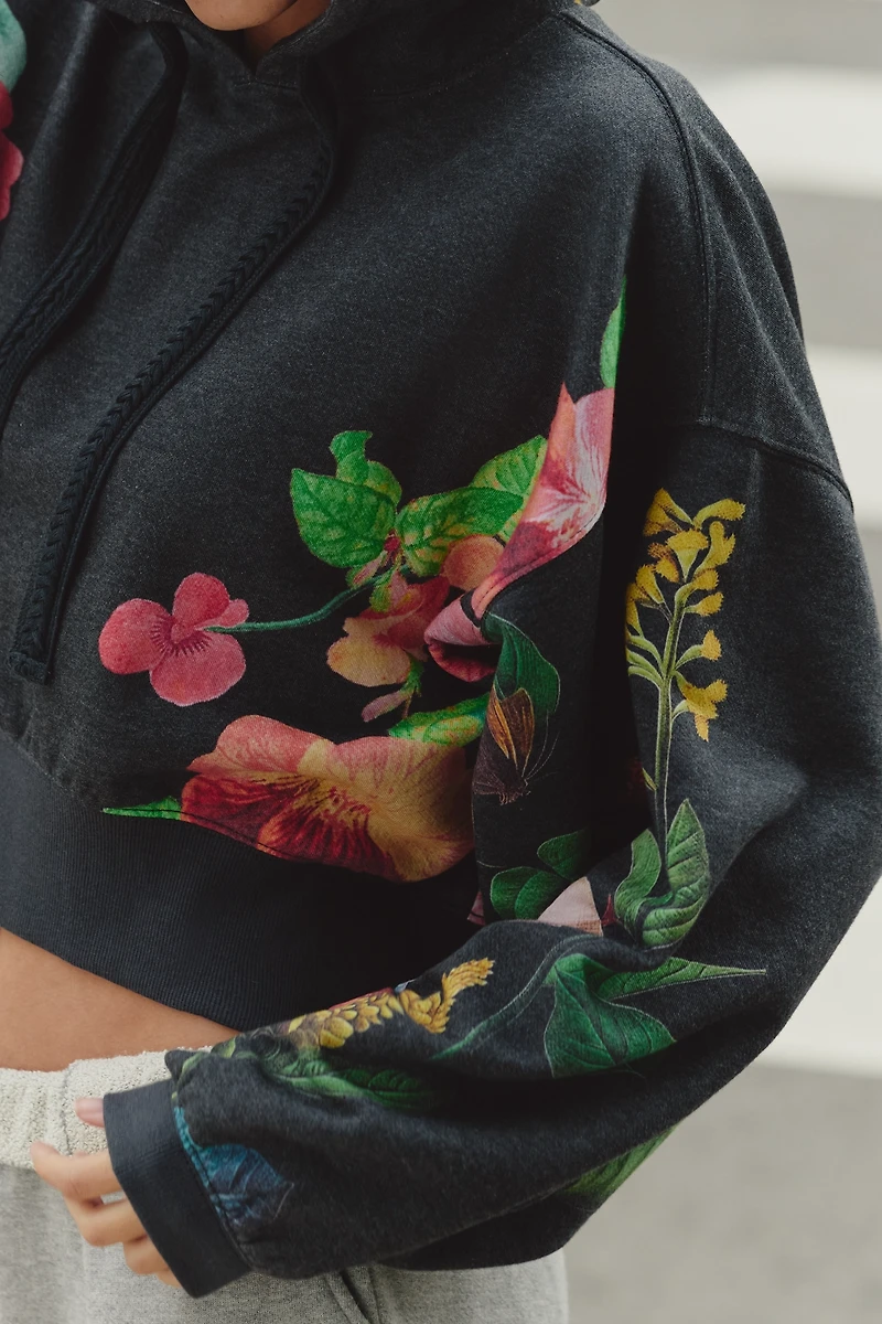 Daily Practice Crop Hooded Sweatshirt