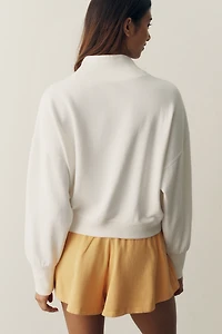 Daily Practice Throw and Go Cropped Long Sleeve Top