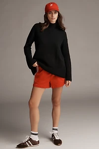 Sweaty Betty Pinnacle Funnel-Neck Wool Blend Sweater