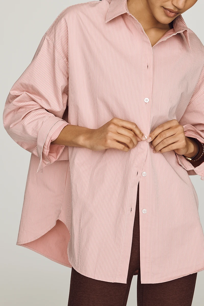 Sweaty Betty Summer Buttondown Top