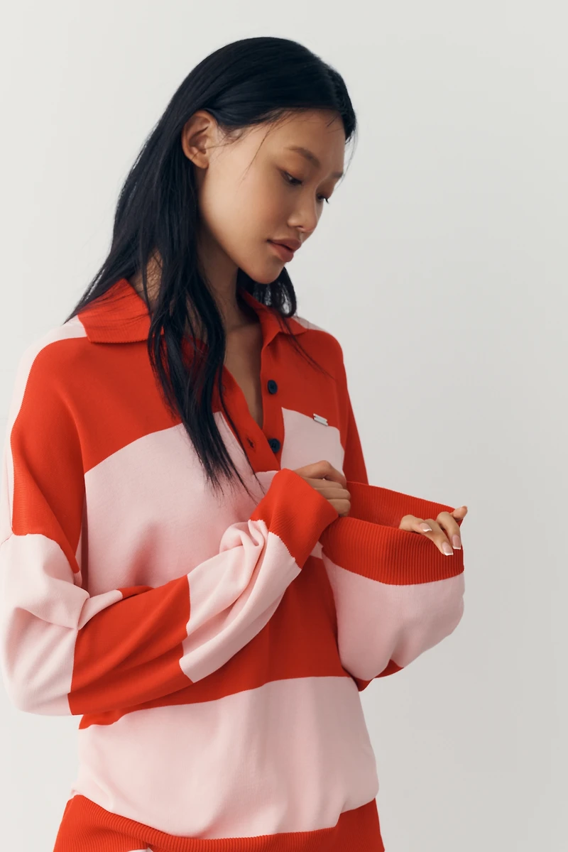 PE Nation Strate Rugby Sweater