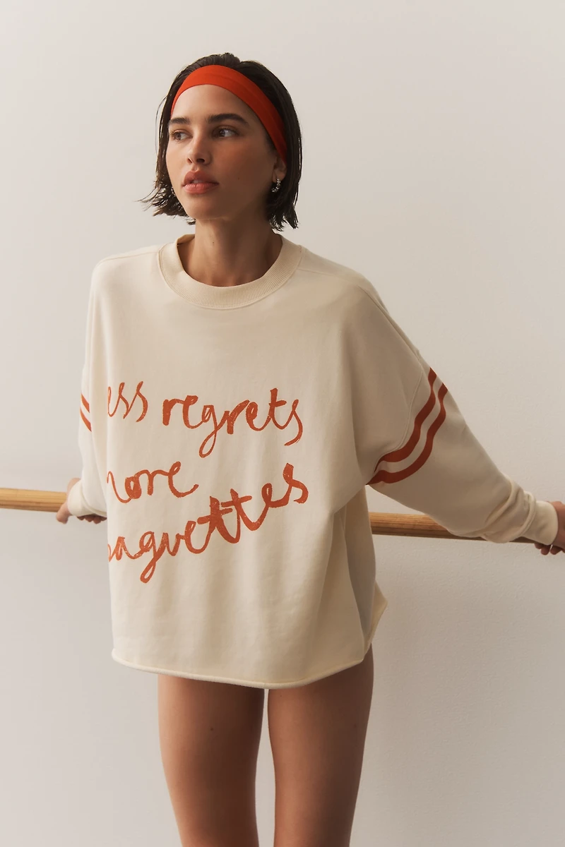 Daily Practice Less Regrets Sweatshirt