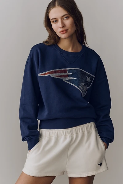 Terez Cotton NFL Crew-Neck Sweatshirt