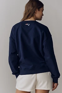 Terez Cotton NFL Crew-Neck Sweatshirt