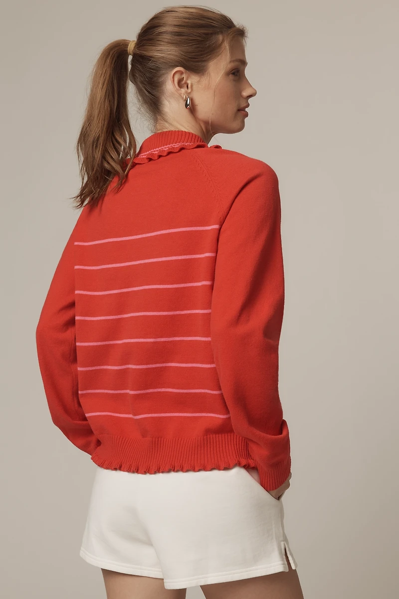 Beach Riot Emmeline Collared Cardigan Sweater