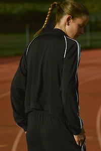 Daily Practice Zip-Up Knit Jacket