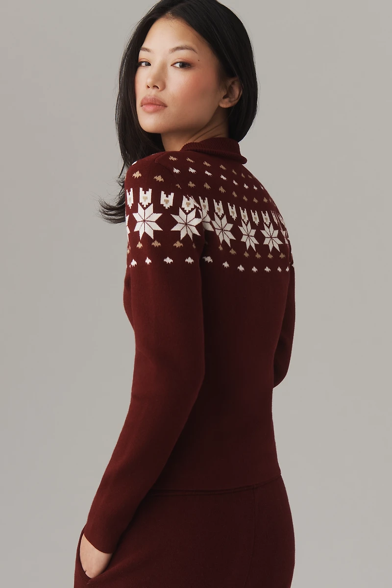The Upside Blanche Half-Zip Sweater