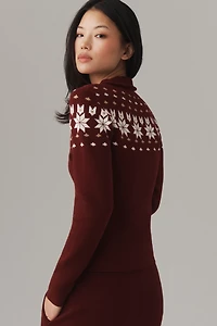 The Upside Blanche Half-Zip Sweater
