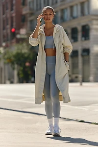 Beyond Yoga En Route Long Jacket